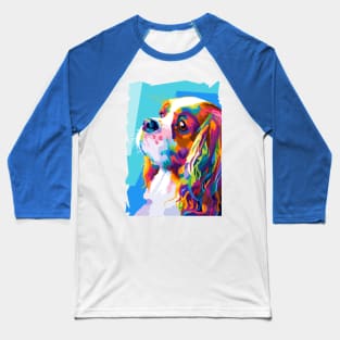 Animal Dog Wpap Art Baseball T-Shirt